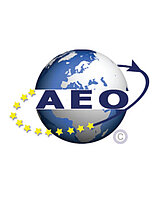 Zertifikat AEO Authorized Economic Operator oder zugelassene Wirtschaftsbeteiligter