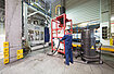 Ruwac Industriesauger DS2520 saugt Makrolon im Chemion Chemiepark in Uerdingen.