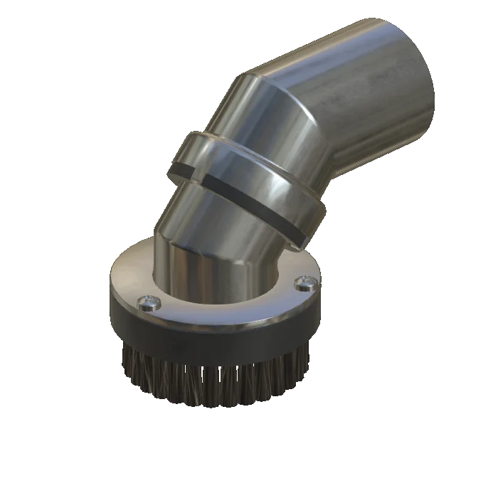 Round brush, plastic