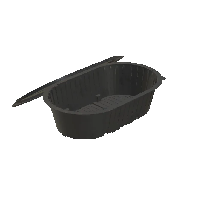 Waste disposal tray