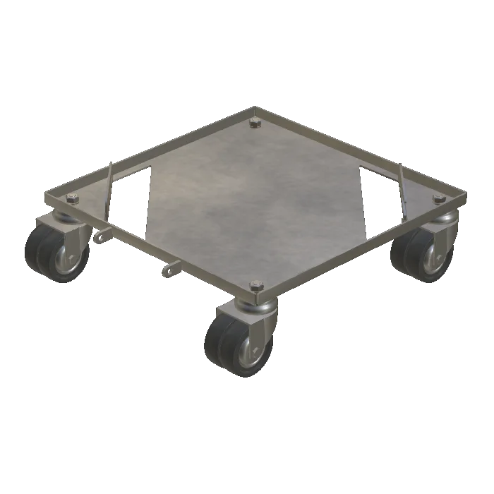 Trolley, galvanized steel / painted