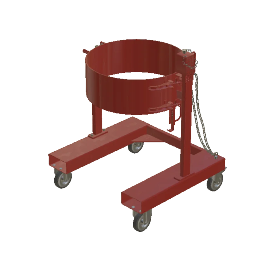 Pre-separator cart, painted