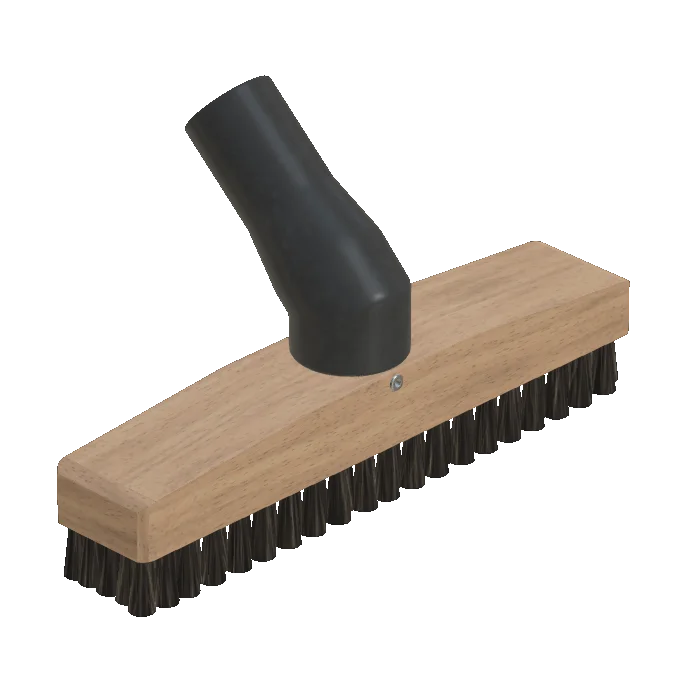Brush mouthpiece, straight, wood