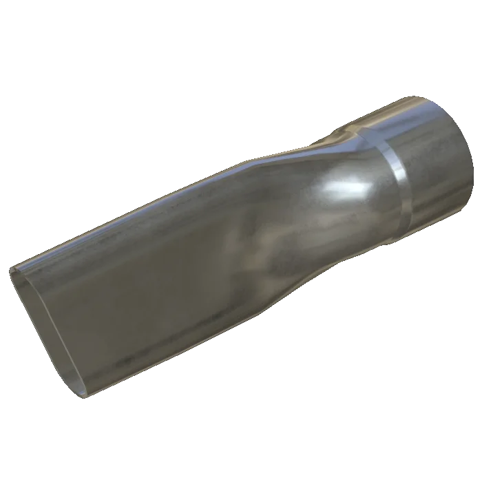 Crevice nozzle, stainless steel
