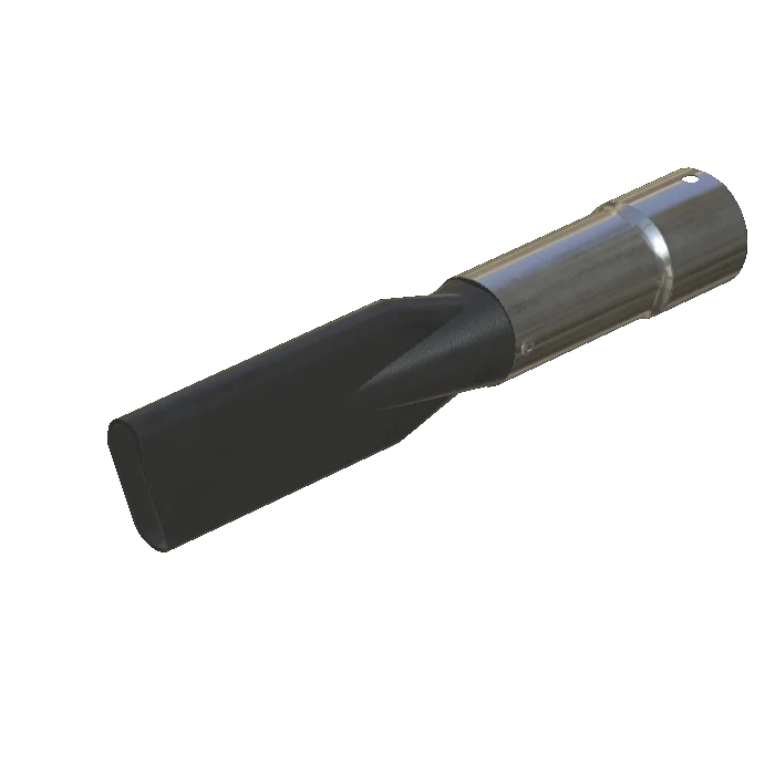 Plastic crevice nozzle