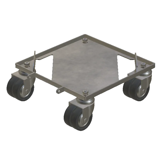 Trolley, galvanized steel / painted