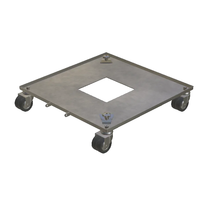 Trolley, galvanized steel / painted