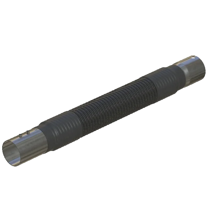 Hose, galvanized steel