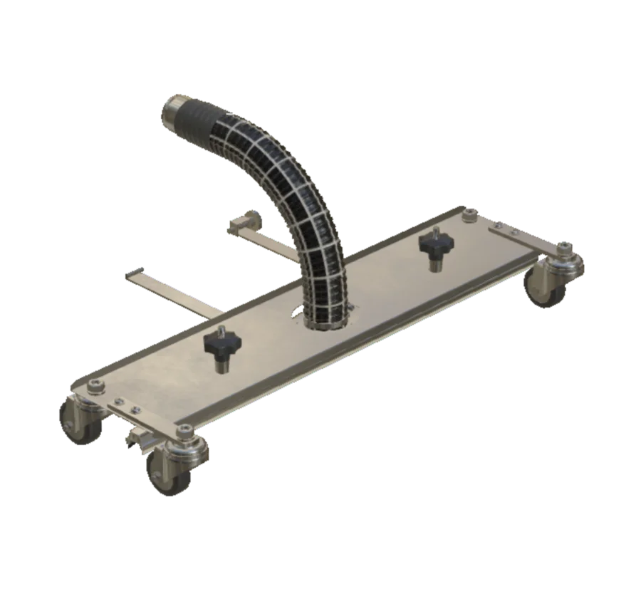 Floor vacuum cleaner, galvanized steel