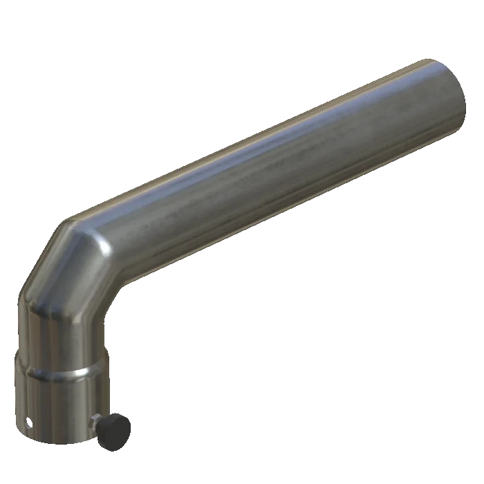 Angle sleeve, aluminum