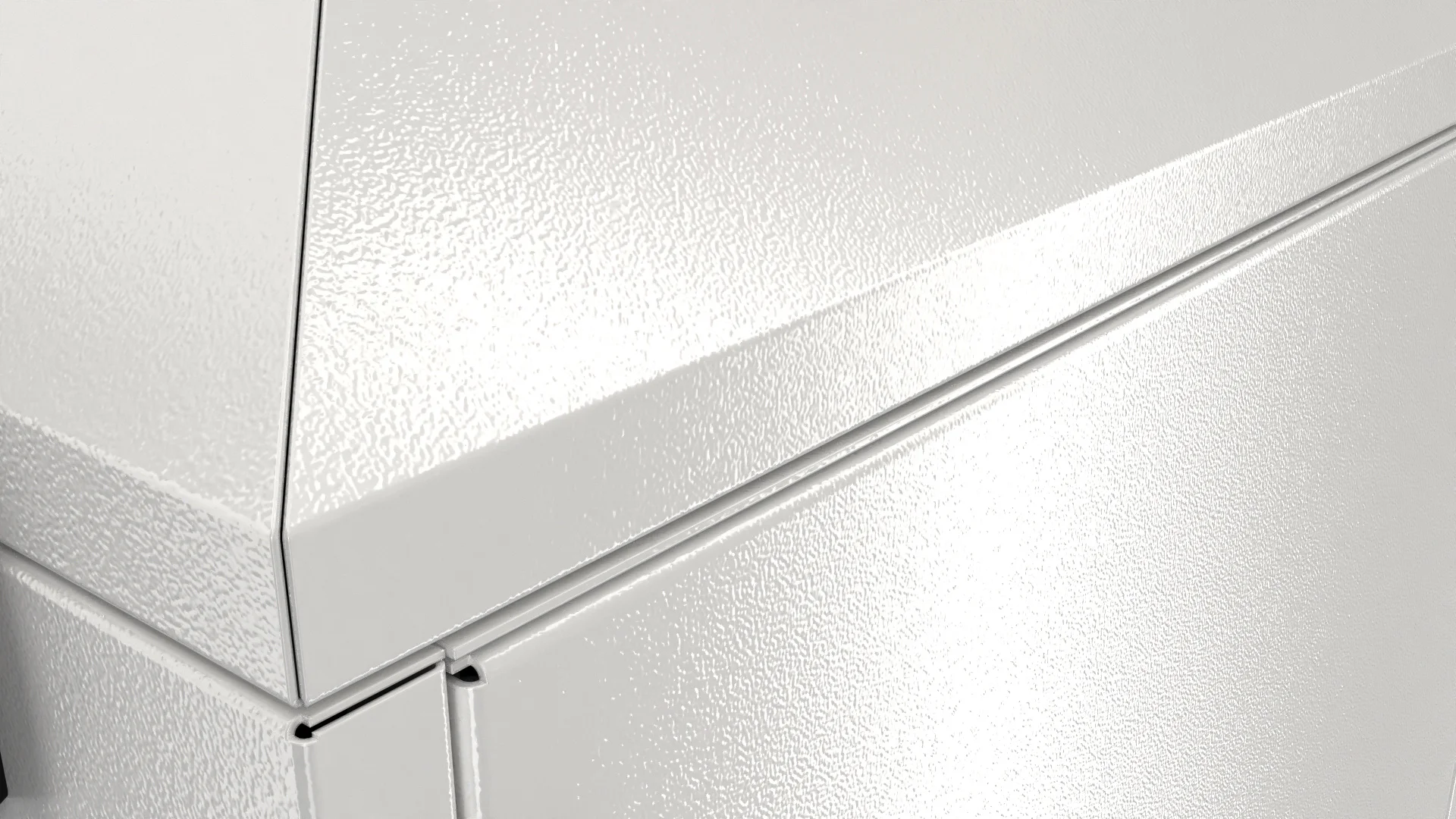 Boîtier robuste en acier adapté aux conditions industrielles quotidiennes : ce boîtier solide en tôle d'acier protège les composants techniques, est facile à nettoyer et garantit un fonctionnement silencieux et durable, même dans des environnements difficiles.