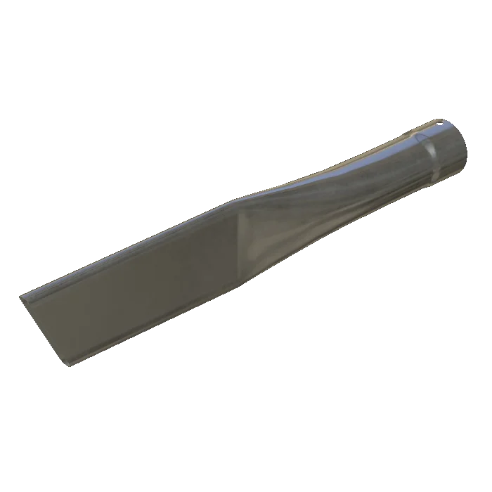 Crevice nozzle, stainless steel