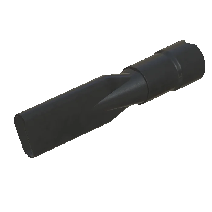 Plastic crevice nozzle