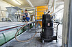 Ruwac Industriesauger mit Drehstromantrieb DS1220 für den StaubEx-Bereich saugt Kunststoffpigmente bei den Raschigwerken in Espenheim auf