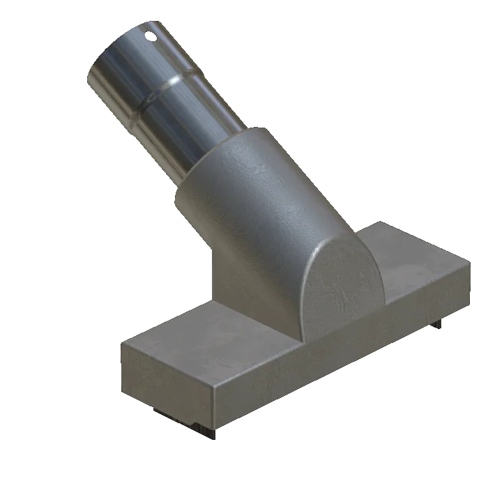 Coarse suction nozzle, cast aluminum