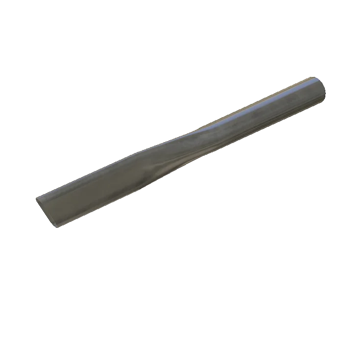 Crevice nozzle, stainless steel