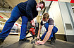 Ruwac Industriesauger mit Drehstromantrieb DS1220 saugt Asbest bei Stüken in Rinteln ab