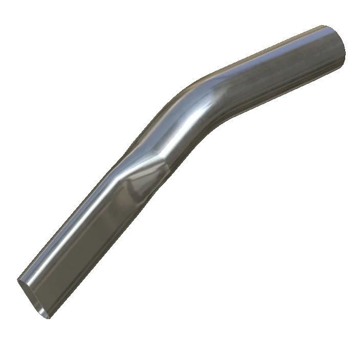 Crevice nozzle, stainless steel