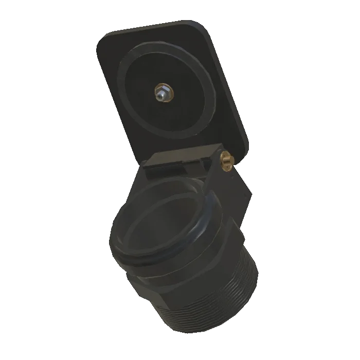 Hinged lid, polyamide