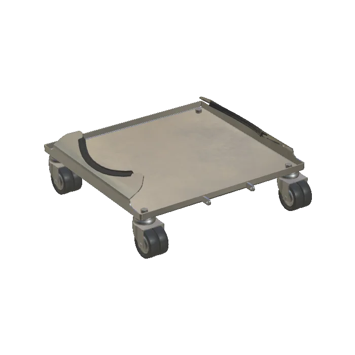 Trolley, stainless steel
