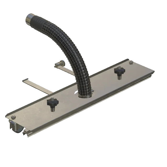 Floor vacuum cleaner, galvanized steel