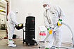 Ruwac Industriesauger mit Drehstromantrieb DS1750 saugt Asbeststäube ab