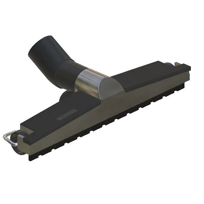 Floor mouthpiece, plastic-aluminum casting