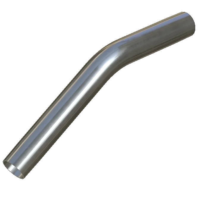 Curved hand shower, stainless steel
