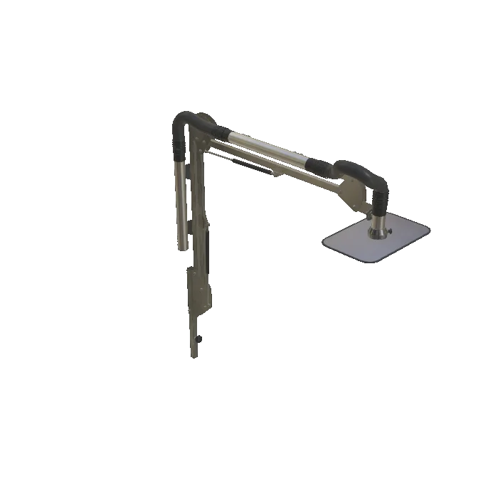 Extraction arm, stainless steel