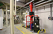 Ruwac Industriesauger DS2521 für den StaubEx-Bereich mit Big Bag saugt Wachsadditive bei Clariant in Gersthofen.